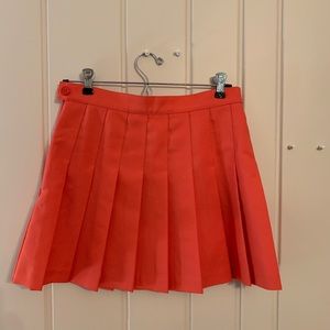 Coral American apparel tennis skirt